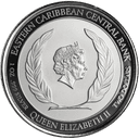 Zilveren Monsterrat Sea Turtle munt 1 troy ounce 2