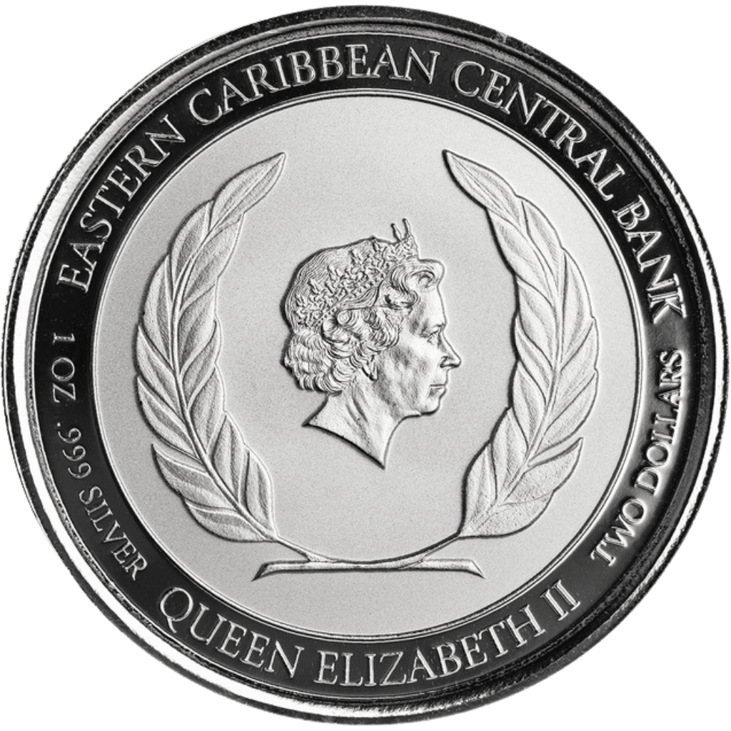 Zilveren Monsterrat Sea Turtle munt 1 troy ounce