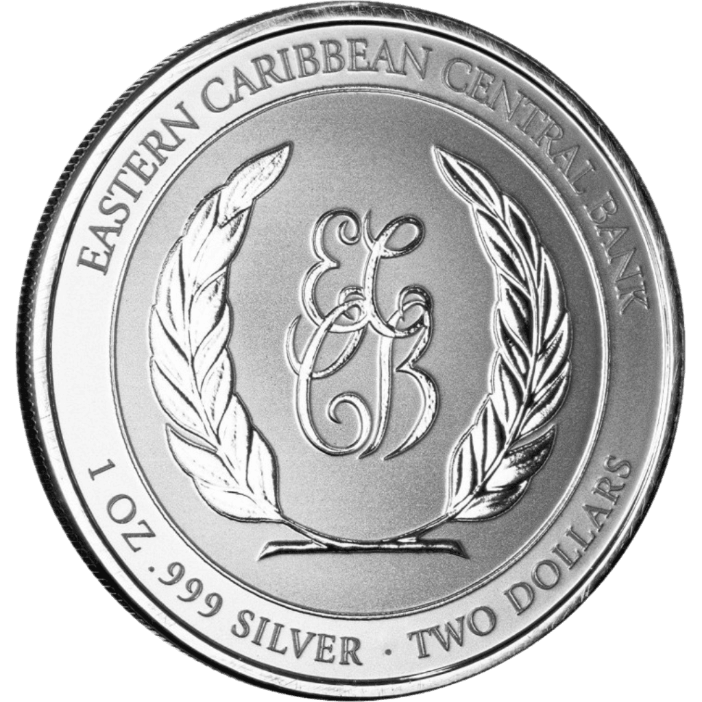 Zilveren Montserrat Starfish munt 1 troy ounce