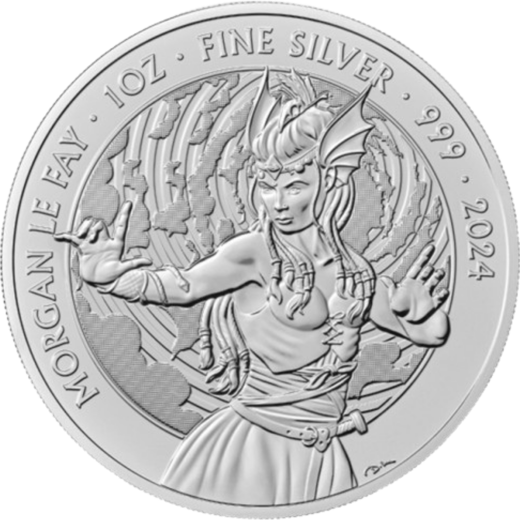 Zilveren Myths & Legends Morgan munt 1 troy ounce