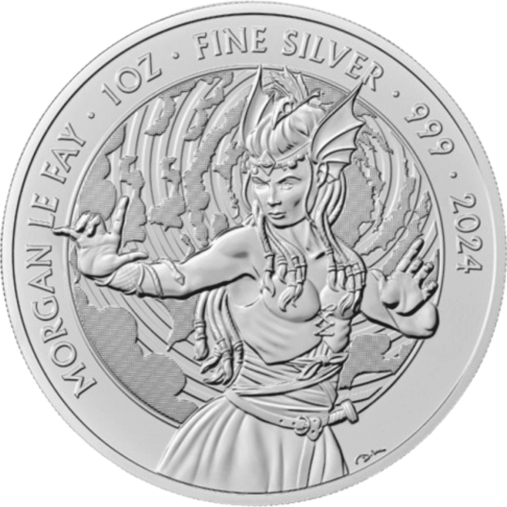 Zilveren Myths & Legends Morgan munt 1 troy ounce