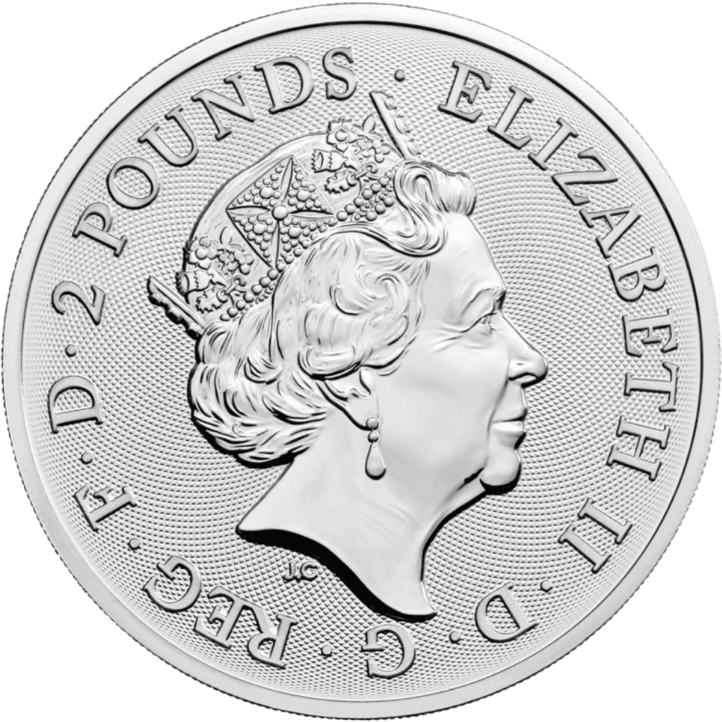 Zilveren Myths & Legends King Arthur munt 1 troy ounce