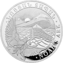 Monsterbox zilveren Noah's Ark munt 1 troy ounce 2