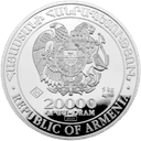 Zilveren Noahs Ark munt 5 kilo 2