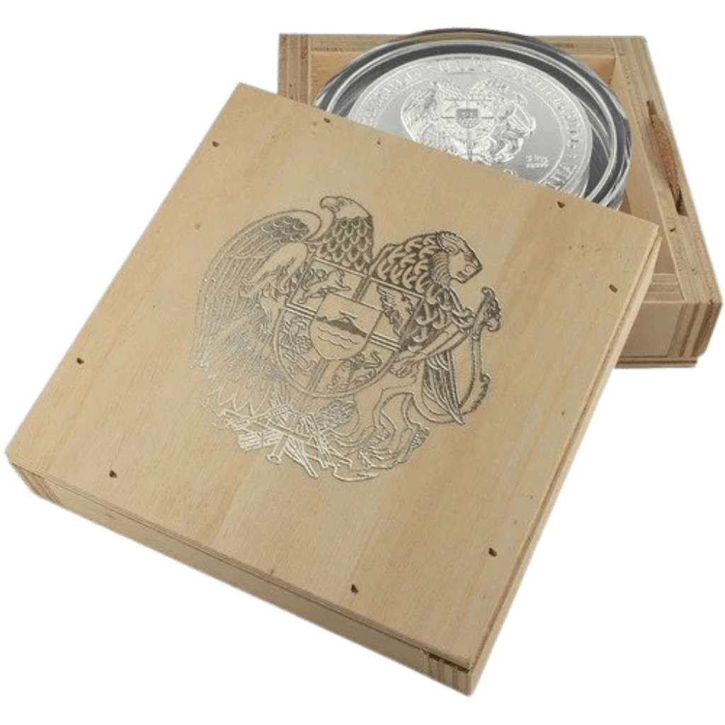 Zilveren Noahs Ark munt 5 kilo