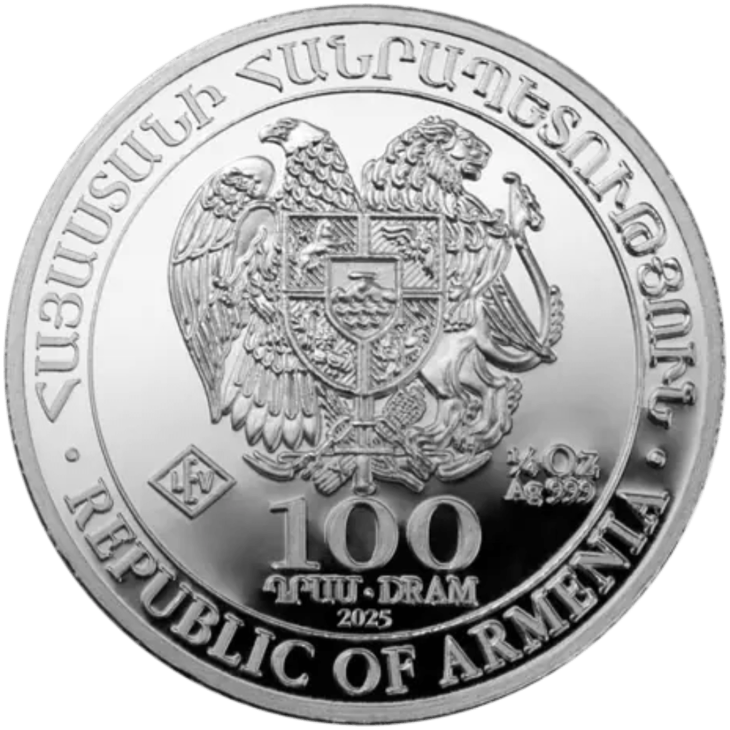 Zilveren Noahs Ark munt 1/4 troy ounce