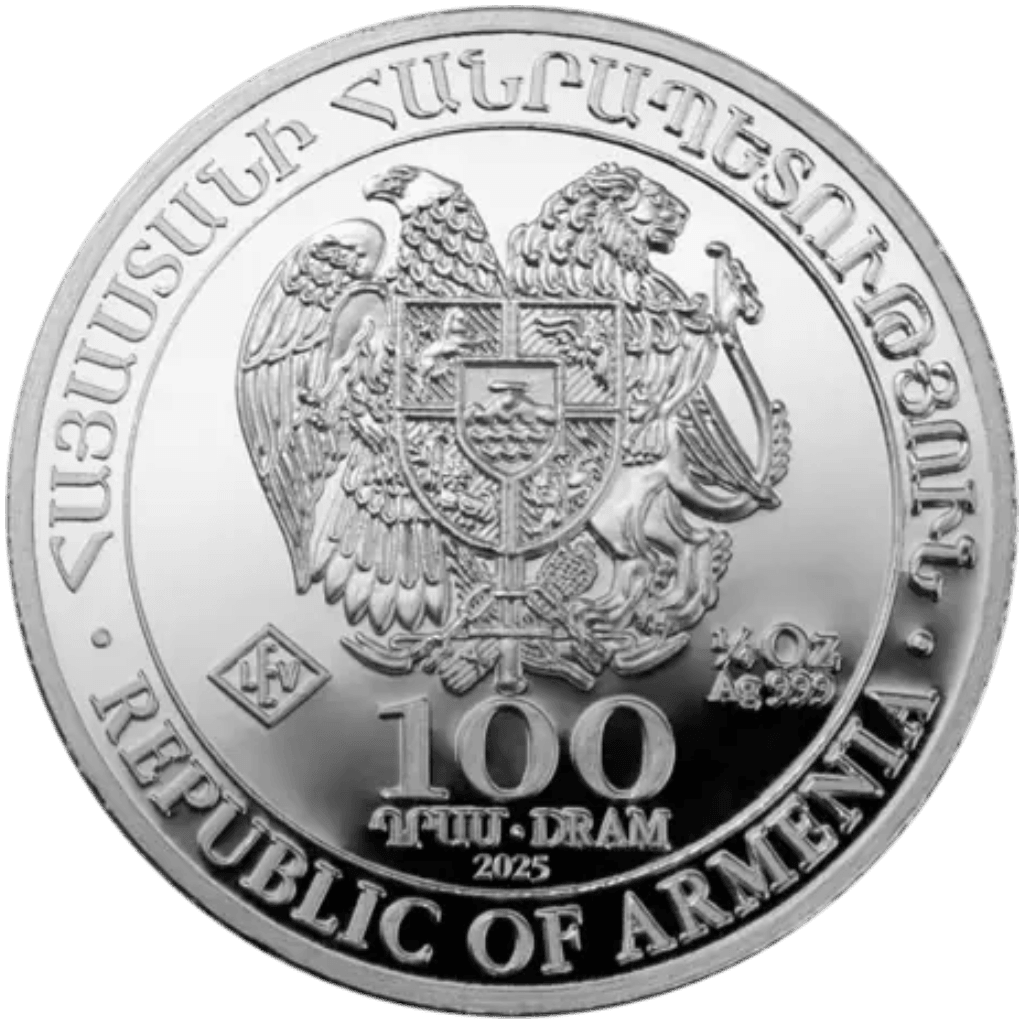 Zilveren Noahs Ark munt 1/4 troy ounce