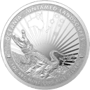 Zilveren Oceania Crocodile munt 1 troy ounce 1