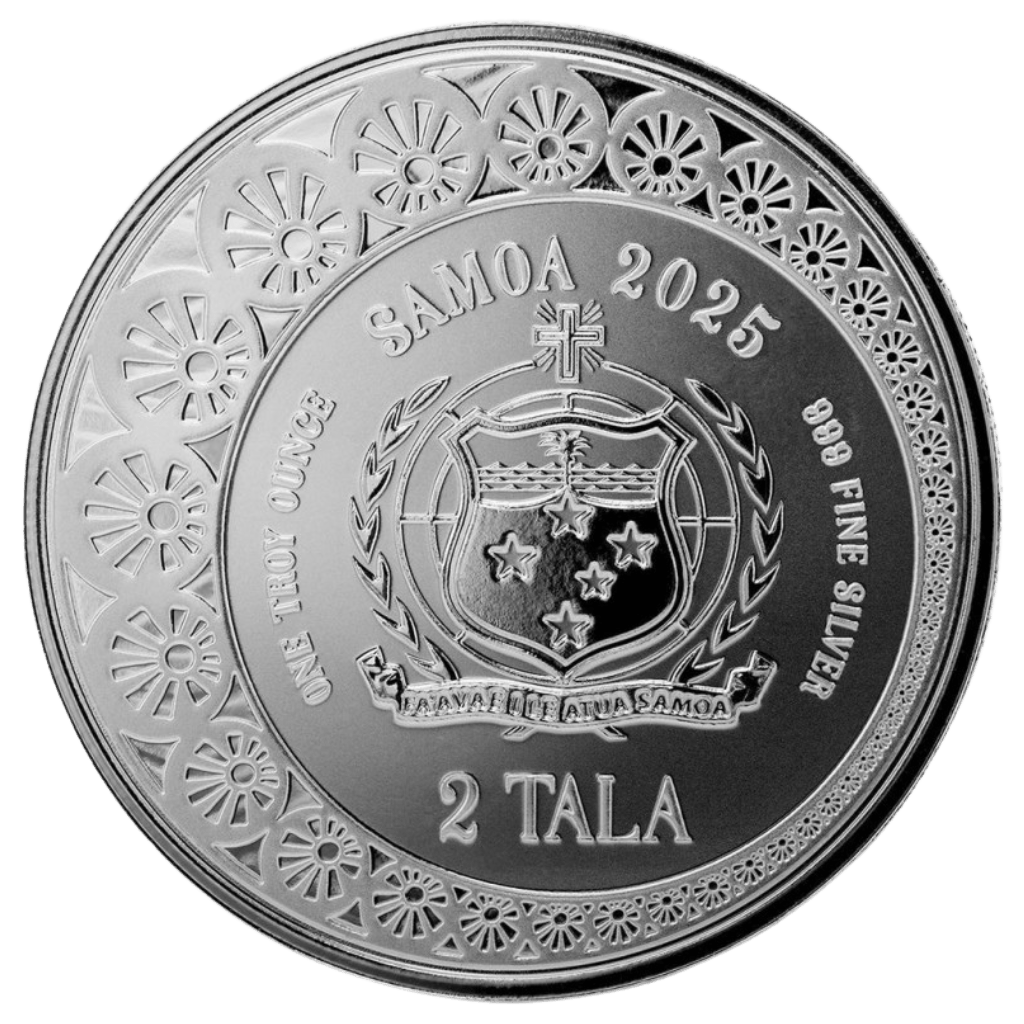 Zilveren Pacific Mermaid munt 1 troy ounce