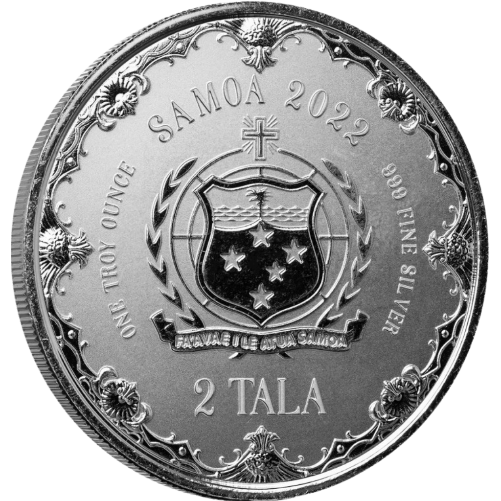 Zilveren Pacific Mermaid munt 1 troy ounce