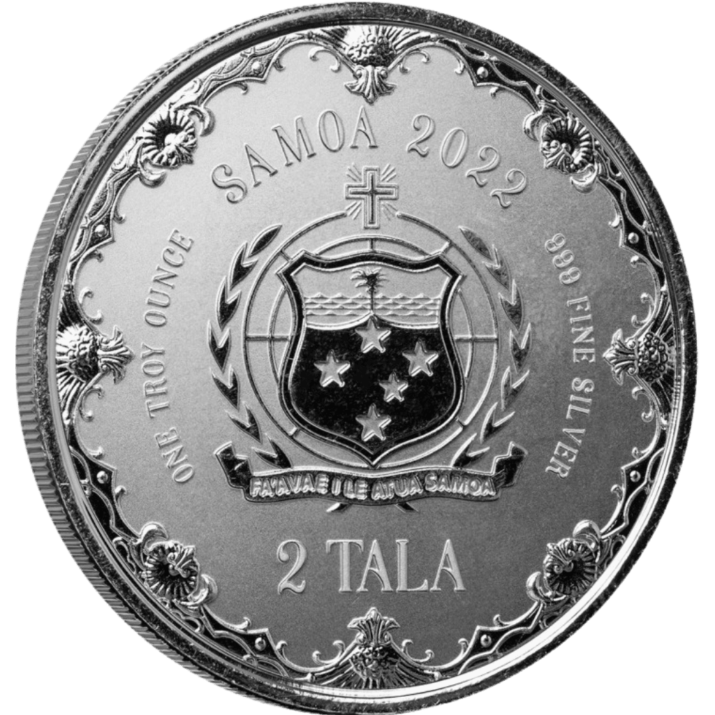 Zilveren Pacific Mermaid munt 1 troy ounce