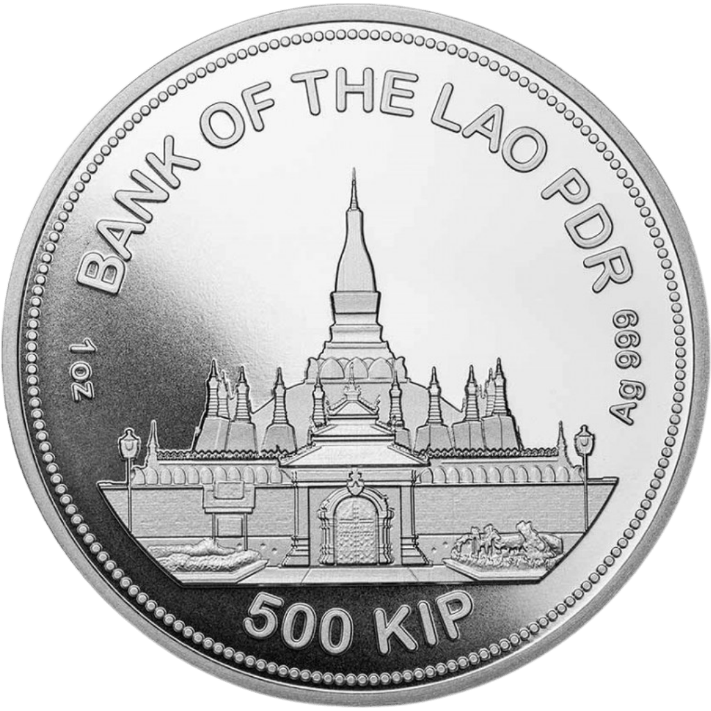 Zilveren Panthera Tigris munt 1 troy ounce