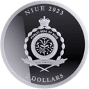 Zilveren Queen Elizabeth munt 1 troy ounce 2