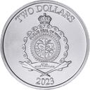 Zilveren Ram of Calvary munt 1 troy ounce 2