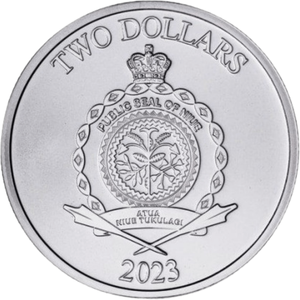 Zilveren Ram of Calvary munt 1 troy ounce