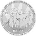 Zilveren The Rolling Stones munt 1 troy ounce 1