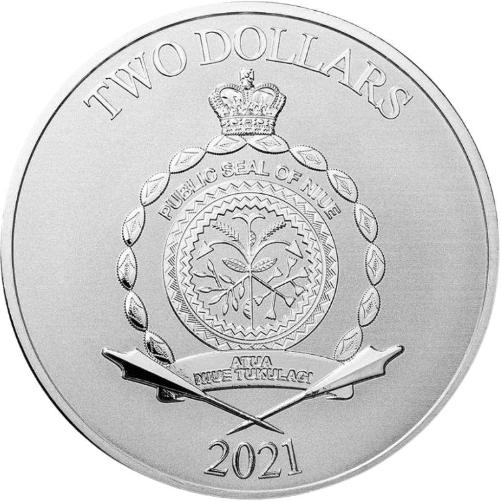 Zilveren Shrek 20th anniversary munt 1 troy ounce