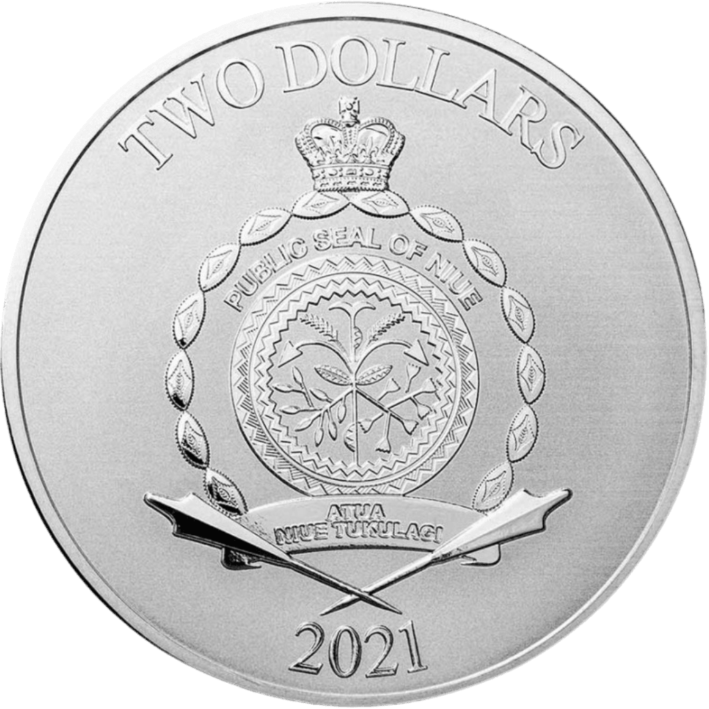 Zilveren Shrek 20th anniversary munt 1 troy ounce