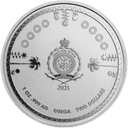 Zilveren Sonic munt 1 troy ounce 2