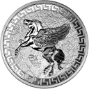 Zilveren St. Helena Pegasus munt 1 troy ounce 1
