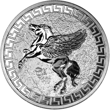 Zilveren St. Helena Pegasus munt 1 troy ounce
