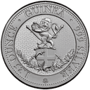 Zilveren St. Helena Standing Lion Guinea munt 1.25 troy ounce 2