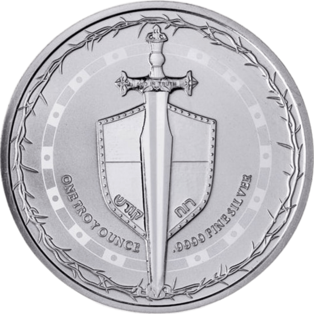 Zilveren Sword of Truth munt 1 troy ounce