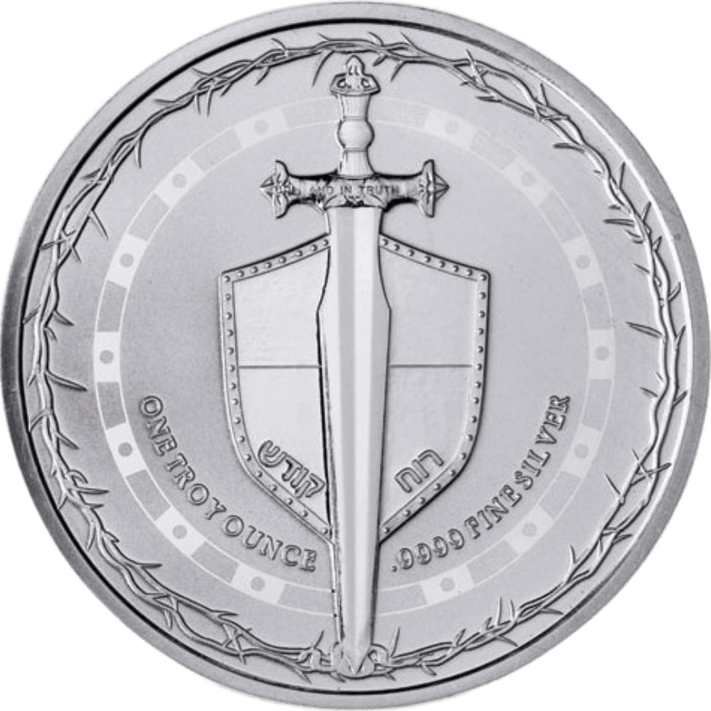 Zilveren Sword of Truth munt 1 troy ounce