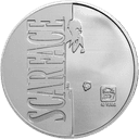 Zilveren Tony Montana 40th anniversary munt 1 troy ounce 2