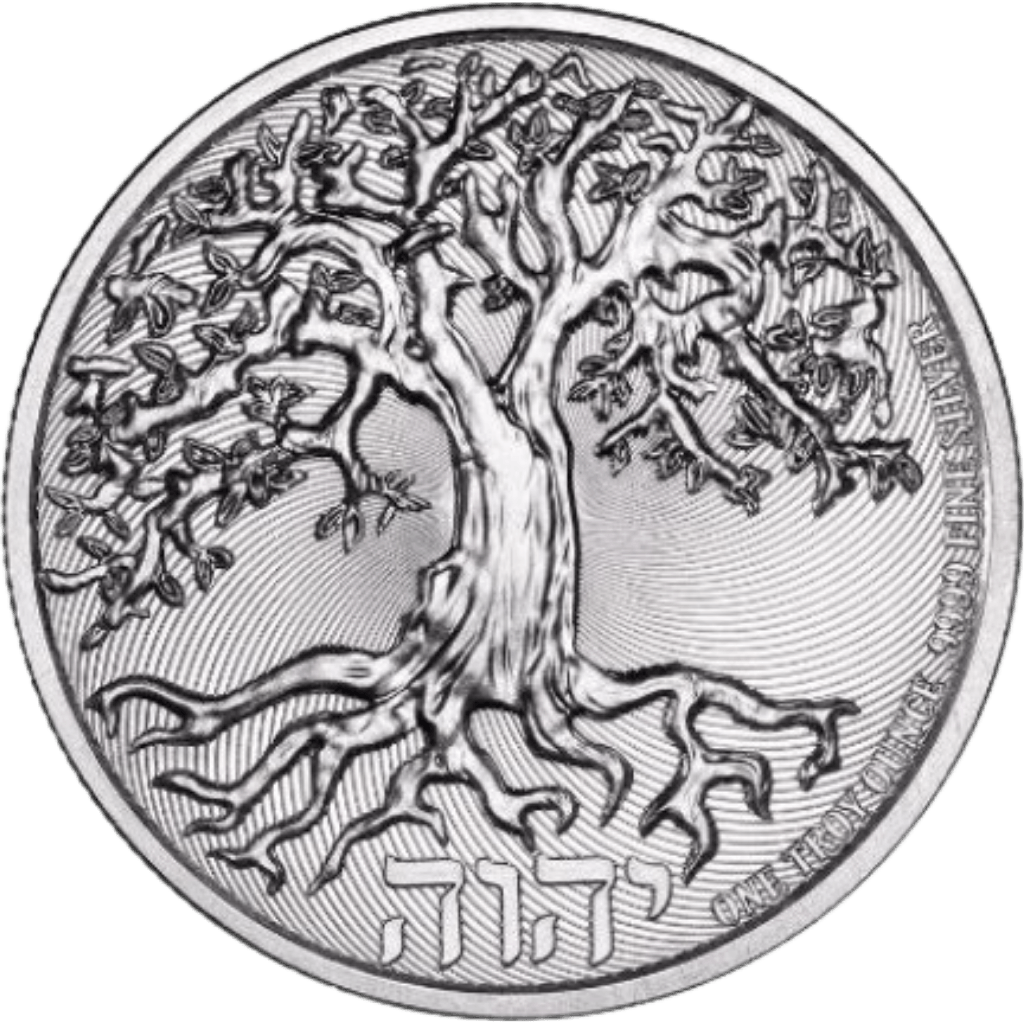 Zilveren Tree of Life munt 1 troy ounce