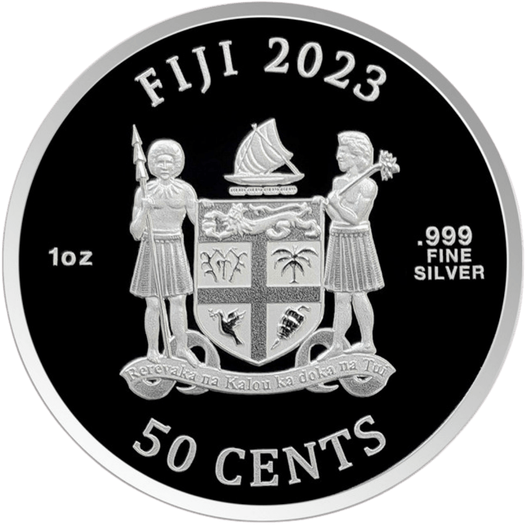 Zilveren Mythical Creatures Unicorn munt 1 troy ounce