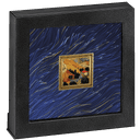 Zilveren Vincent van Gogh Valley with ploughman 1 troy ounce 3