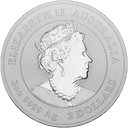 Zilveren Lunar munt 2 troy ounce 2