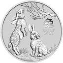 Zilveren Lunar series munt 1 troy ounce 1