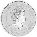 Zilveren Lunar munt 1/2 troy ounce 2
