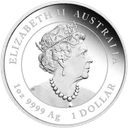 Zilveren Lunar series munt 1 troy ounce 2