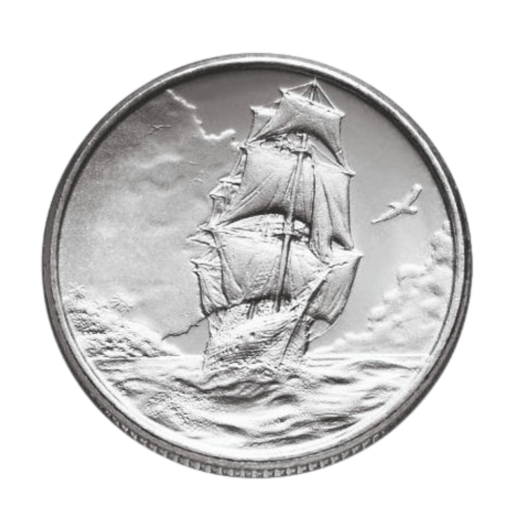Zilveren ascension island munt 1 troy ounce
