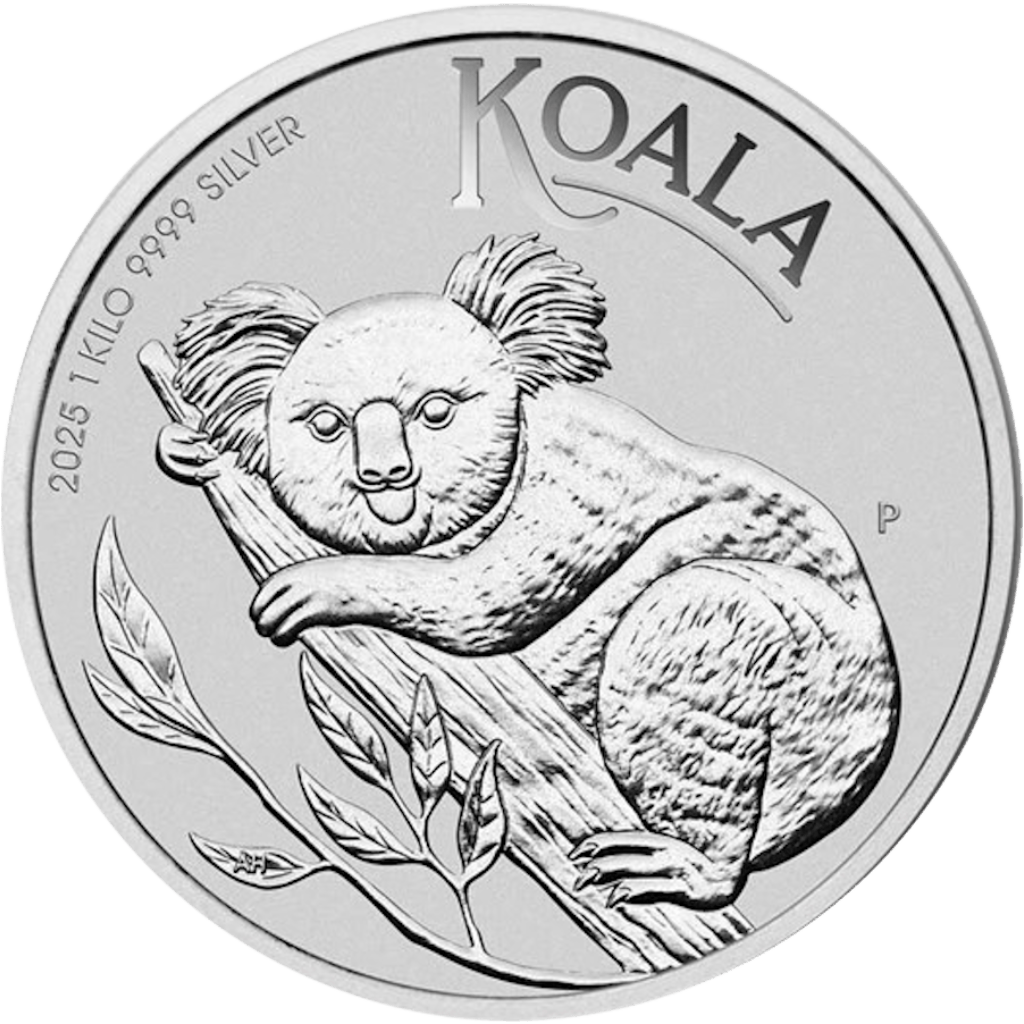 Zilveren Koala munt 1 kilo