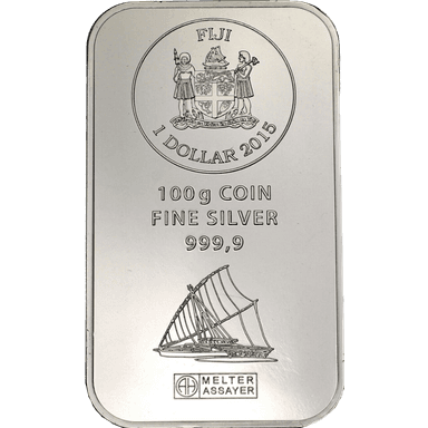 Zilveren muntbaar divers 100 gram