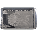 Zilveren muntbaar divers 100 gram 2