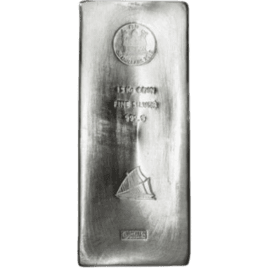 Zilveren muntbaar divers 15 kilo