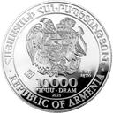 Zilveren Noahs Ark munt 1 kilo 2