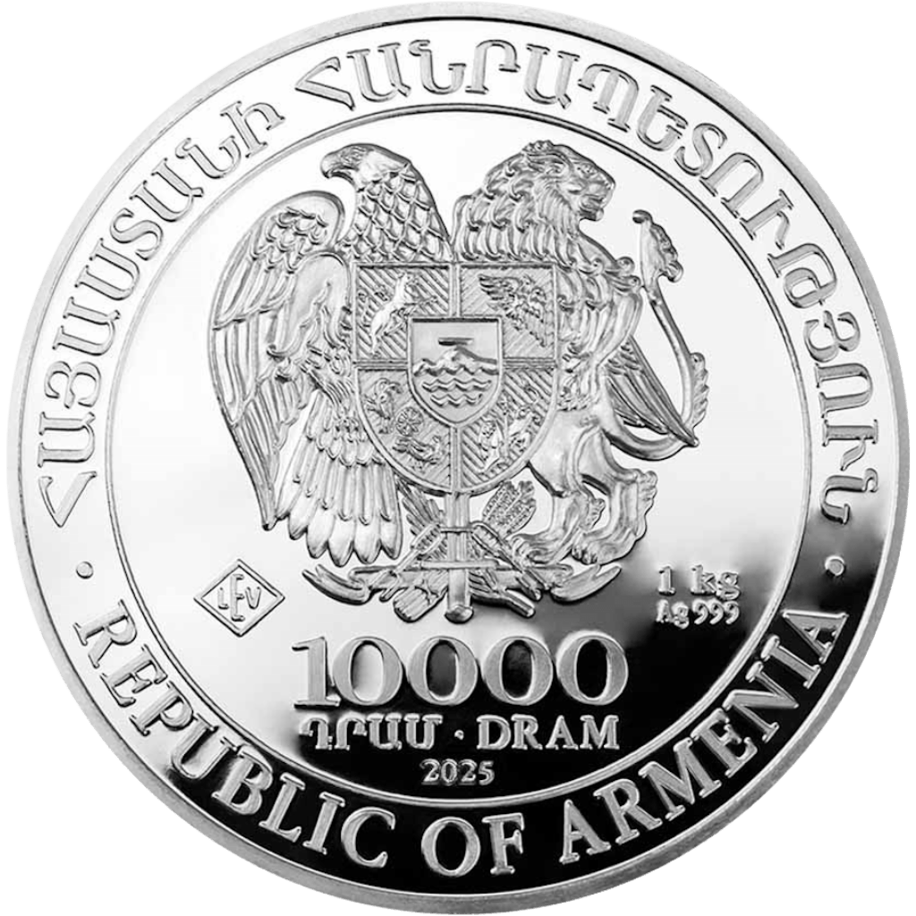 Zilveren Noahs Ark munt 1 kilo