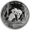 Zilveren panda munt 30 gram 1