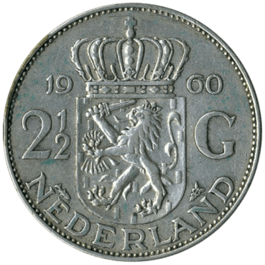 Zilveren rijksdaalder 1959 - 1966