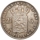 Zilveren rijksdaalder Willem I, II en III 2