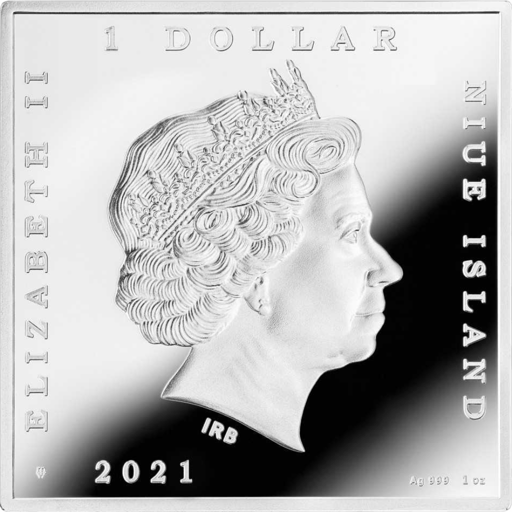 Zilveren Vincent van Gogh Irises munt 1 troy ounce