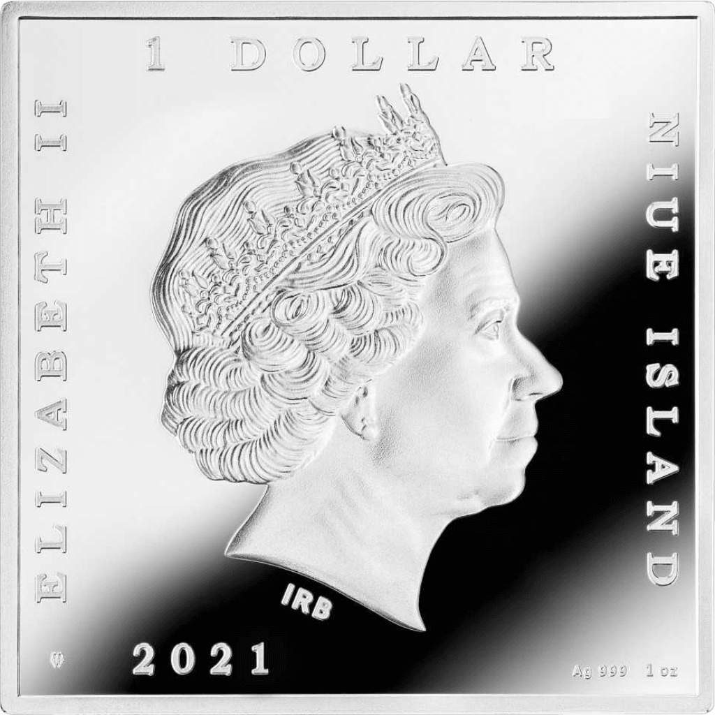 Zilveren Vincent van Gogh Irises munt 1 troy ounce