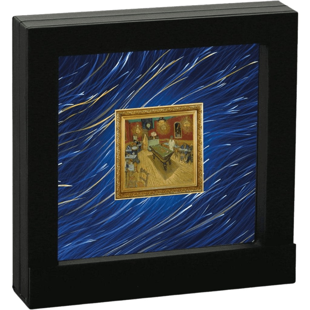 Zilveren Vincent van Gogh Night Cafe munt 1 troy ounce