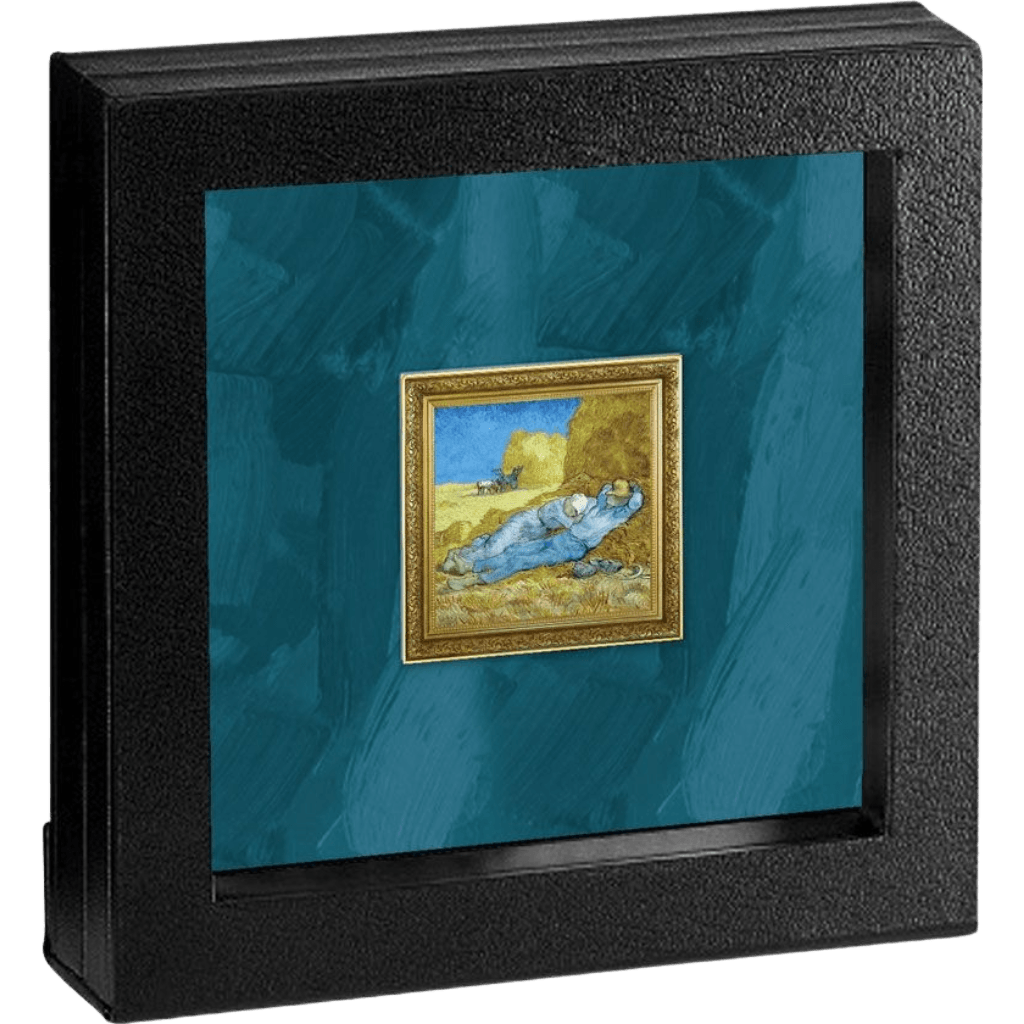 Zilveren Vincent van Gogh Siesta munt 1 troy ounce